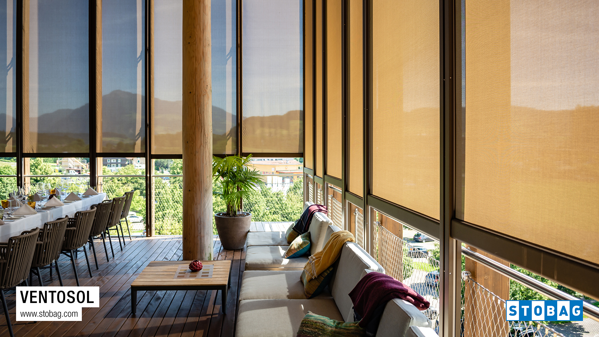 Stobag Ventosol Vertikalmarkise